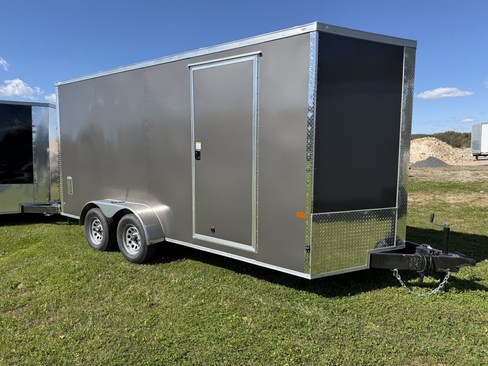 7'x16' ROCK SOLID CARGO Enclosed Cargo