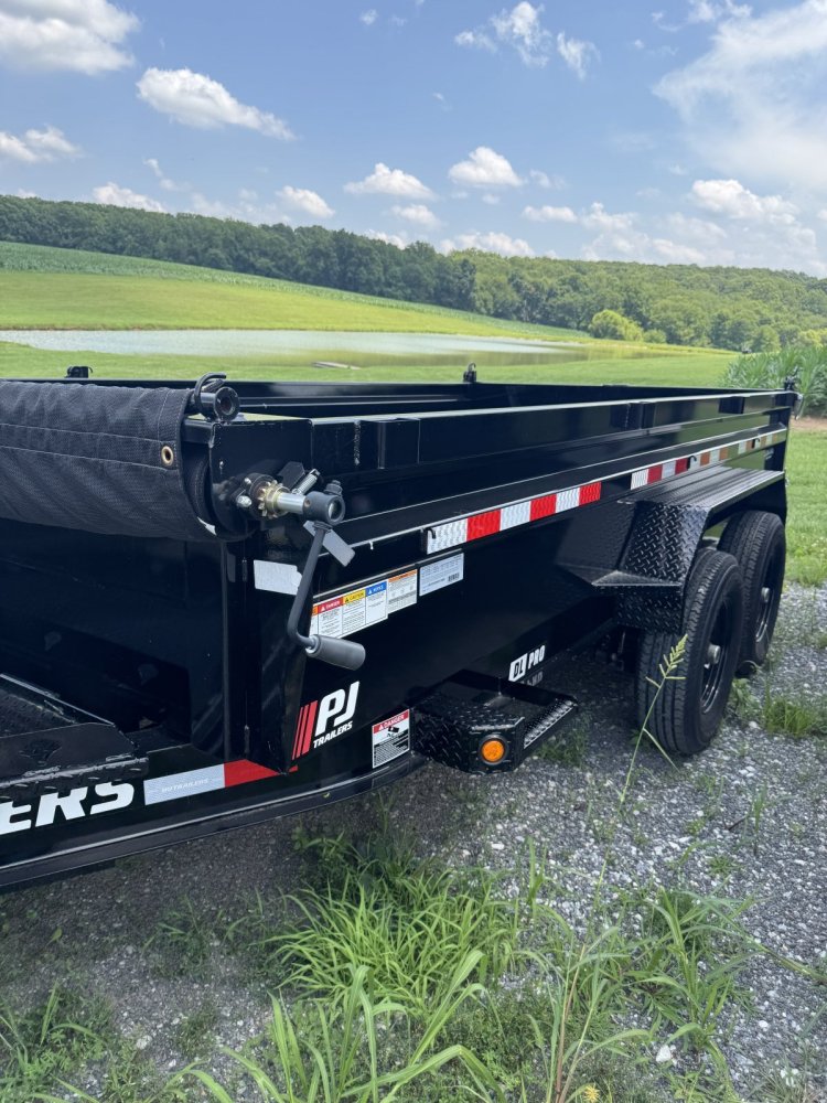7x14 PJ Trailers Dump Trailer