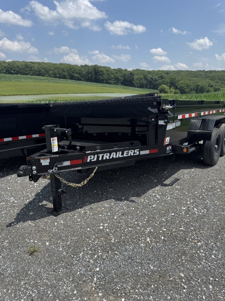 7x14 PJ Trailers Dump Trailer