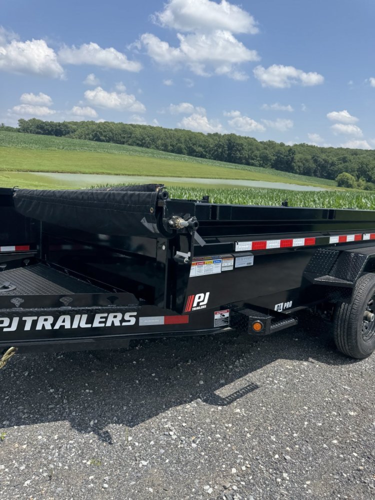 7x14 PJ Trailers Dump Trailer
