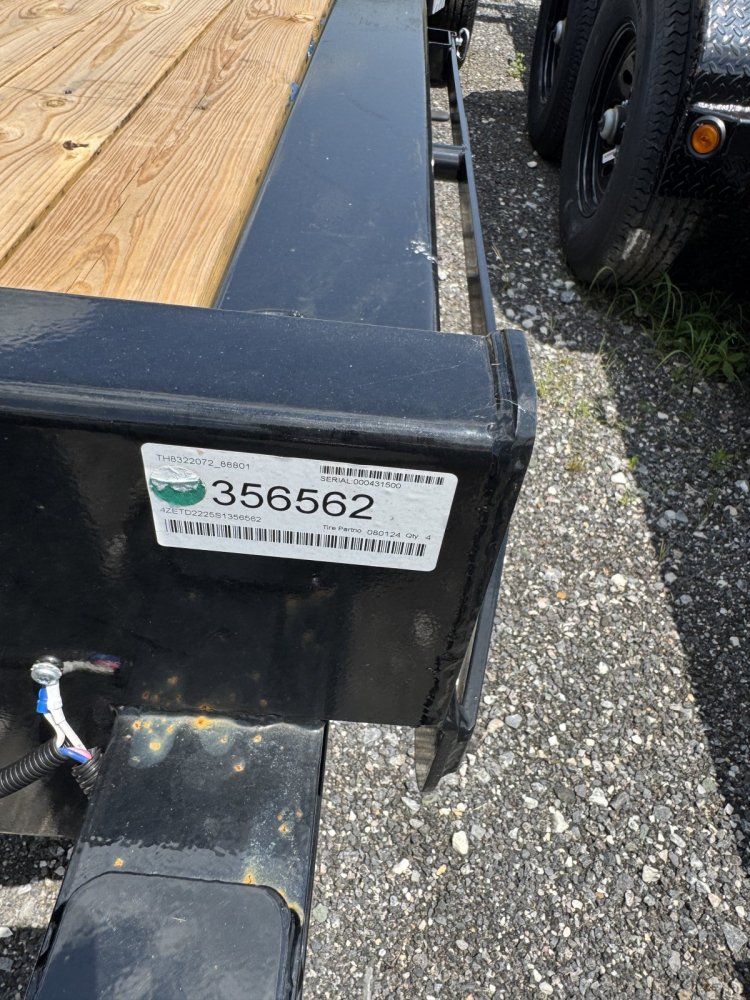 7x22 Load Trail Tilt Deck