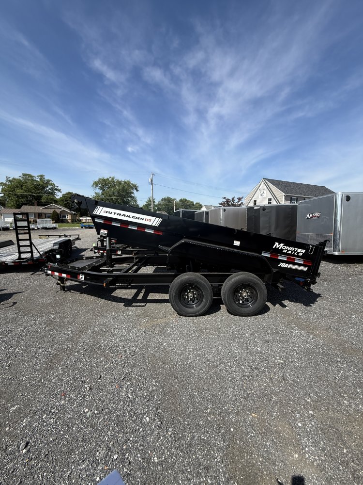 7x14 PJ Trailers Dump Trailer