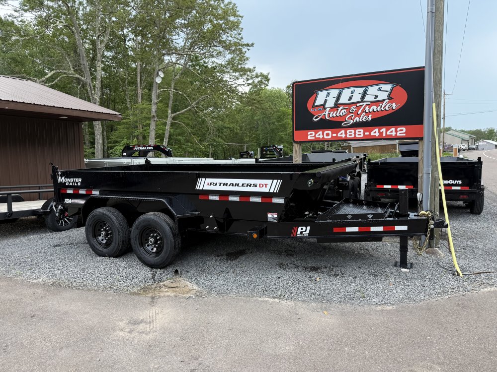 7x14 PJ Trailers Dump Trailer