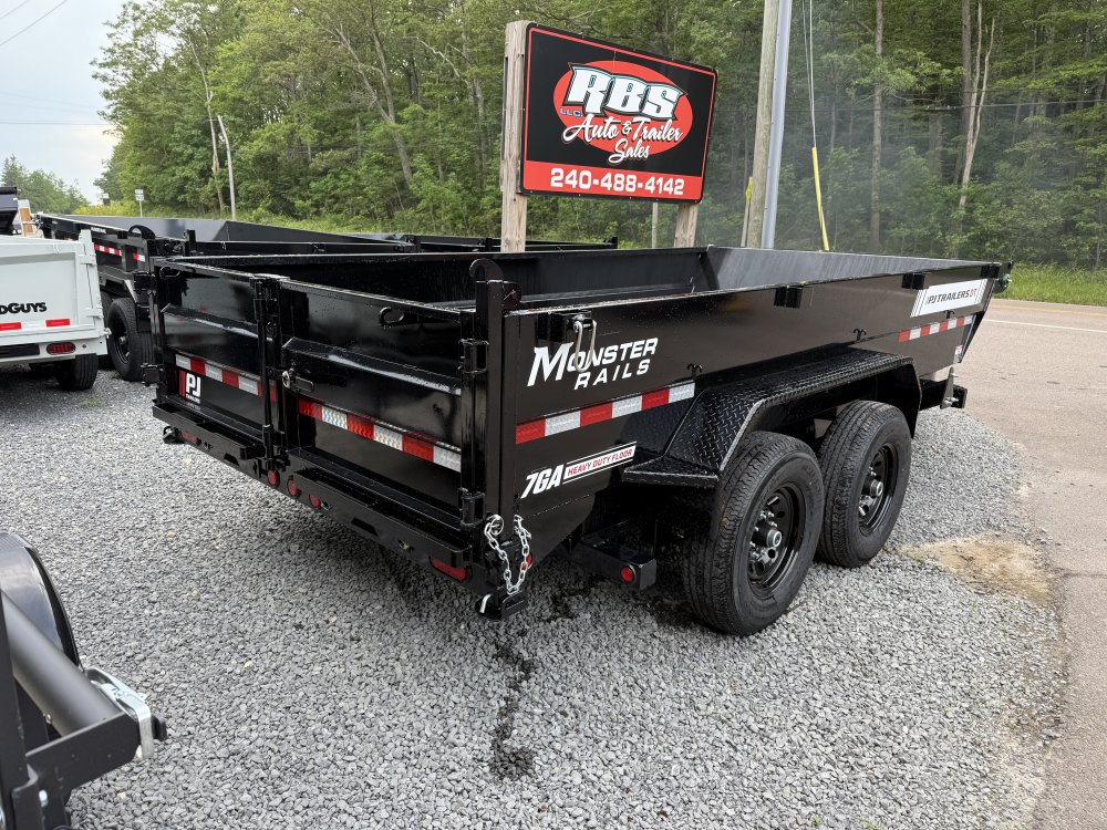 7x14 PJ Trailers Dump Trailer