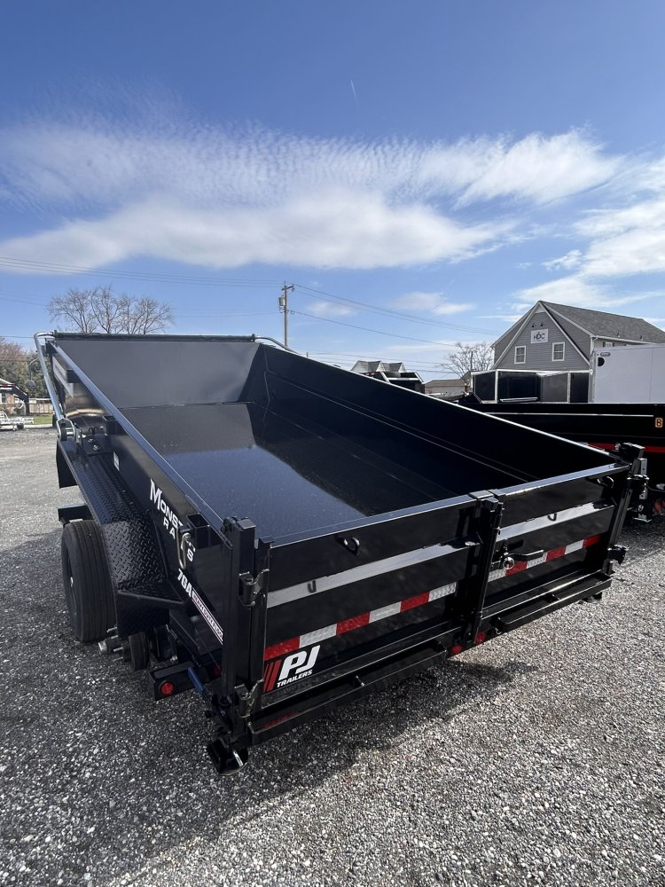 7x14 PJ Trailers Dump Trailer