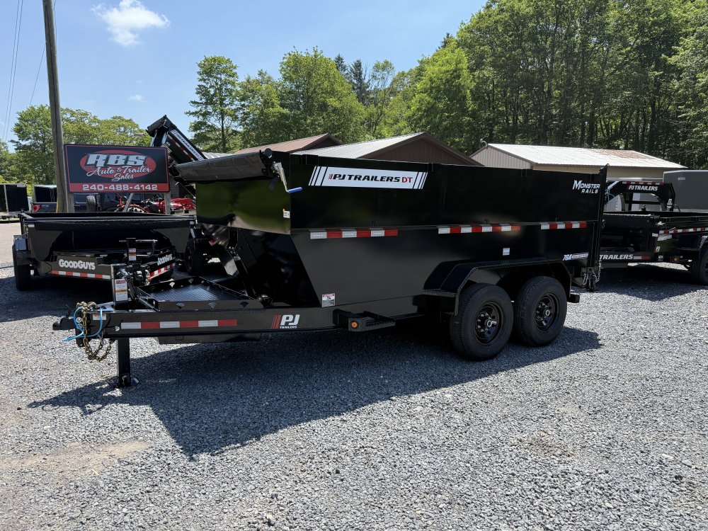 7x14 PJ Trailers Dump Trailer