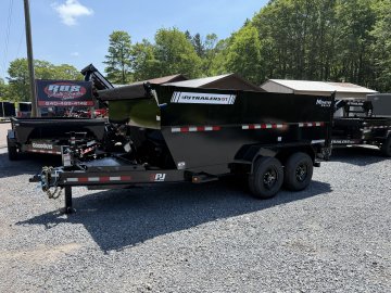 7x14 PJ Trailers Dump Trailer