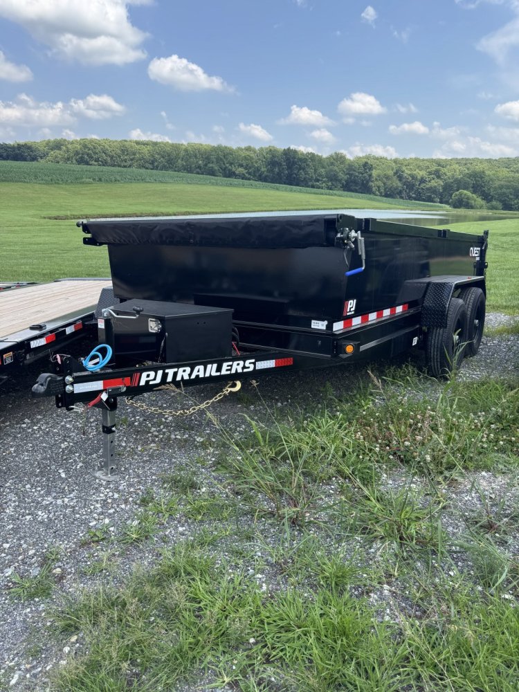 7x14 PJ Trailers Dump Trailer