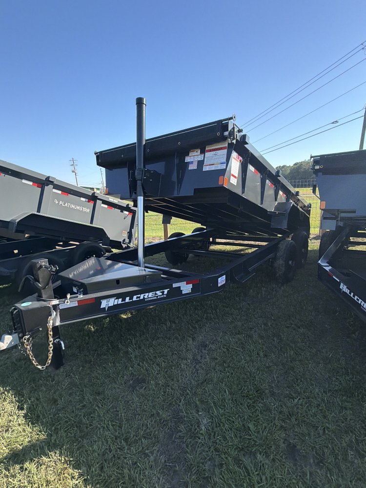 2026 Hillcrest 7x14 14k Dump 24" Sides