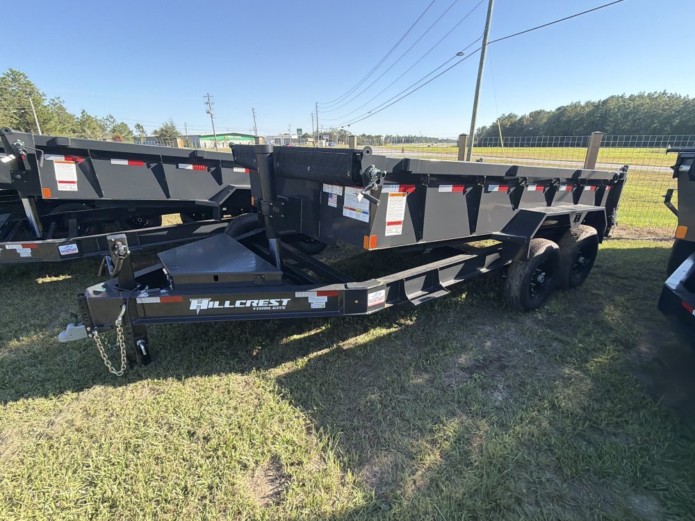 2027 Hillcrest 7x14 14k Dump 24" Sides