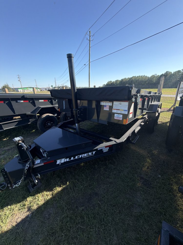 2026 Hillcrest 7'X16' 14K Dump 24" Sides