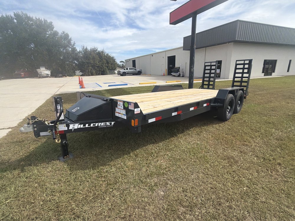 2027 20' Hillcrest Equipment Trailer