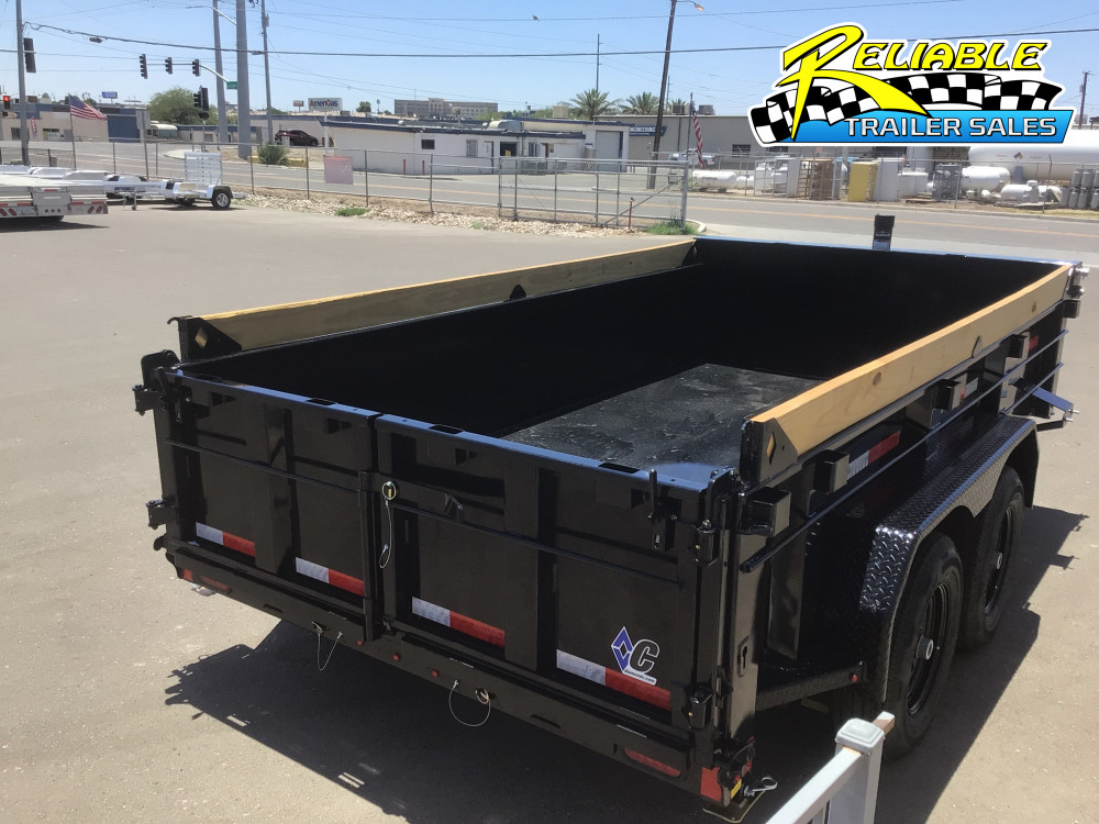 6x12 Diamond C Dump - #T-7865