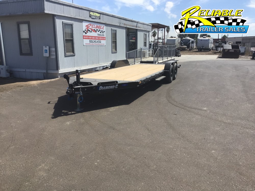 7x22 Diamond C Car Hauler - #T-8160