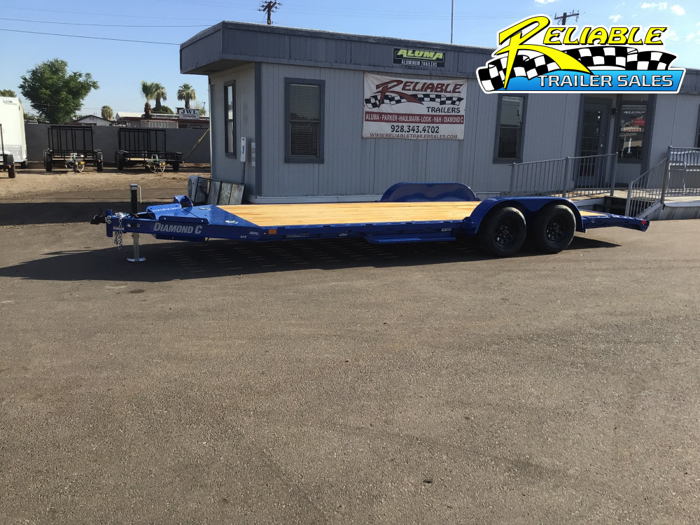 7x20 Diamond C Car Hauler - #T-7910