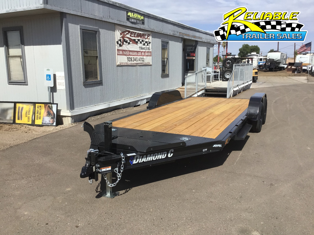 7x18 Diamond C Car Hauler - #T-7905