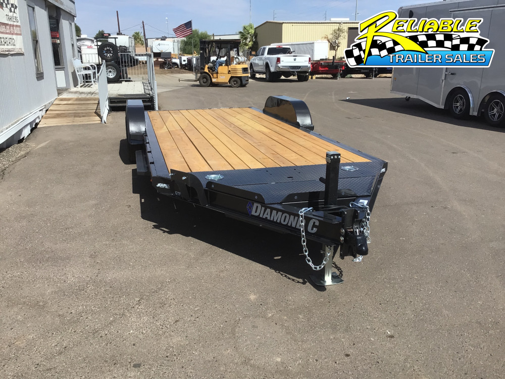 7x18 Diamond C Car Hauler - #T-7905