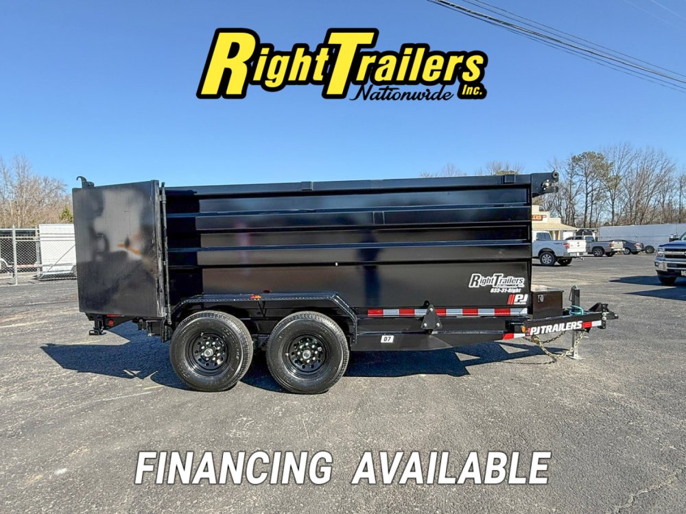 2026 7X14 PJ Trailers DUMP TRAILER