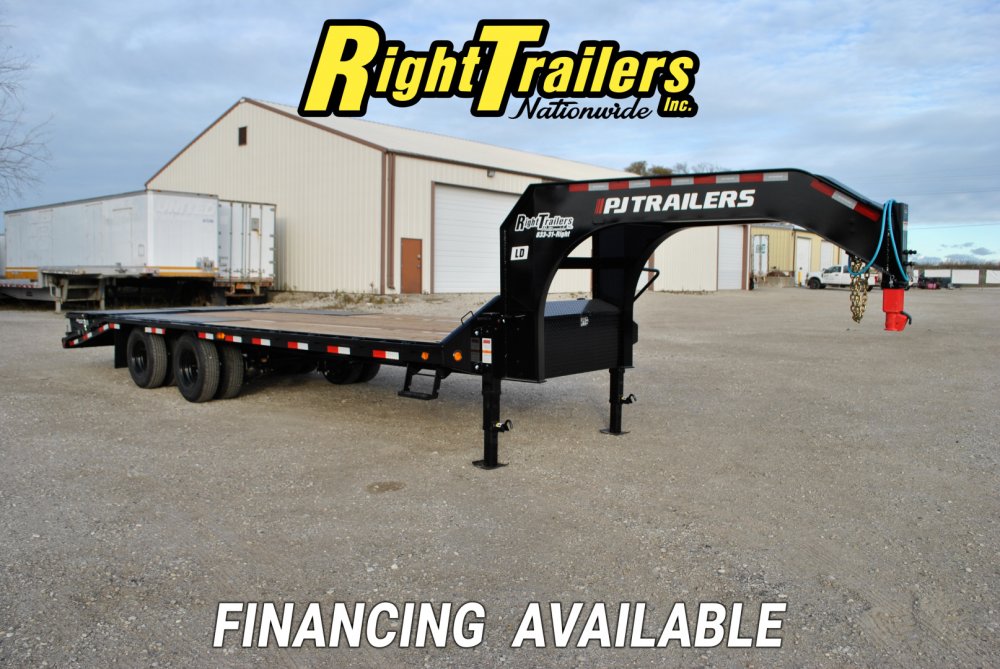 2026 8.5X25 PJ GOOSENECK EQUIPMENT TRAILER