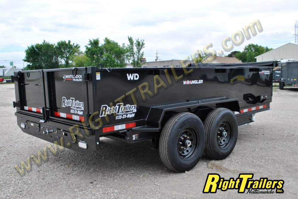 2027 Watchdog Trailers 7X14 Dump Trailer