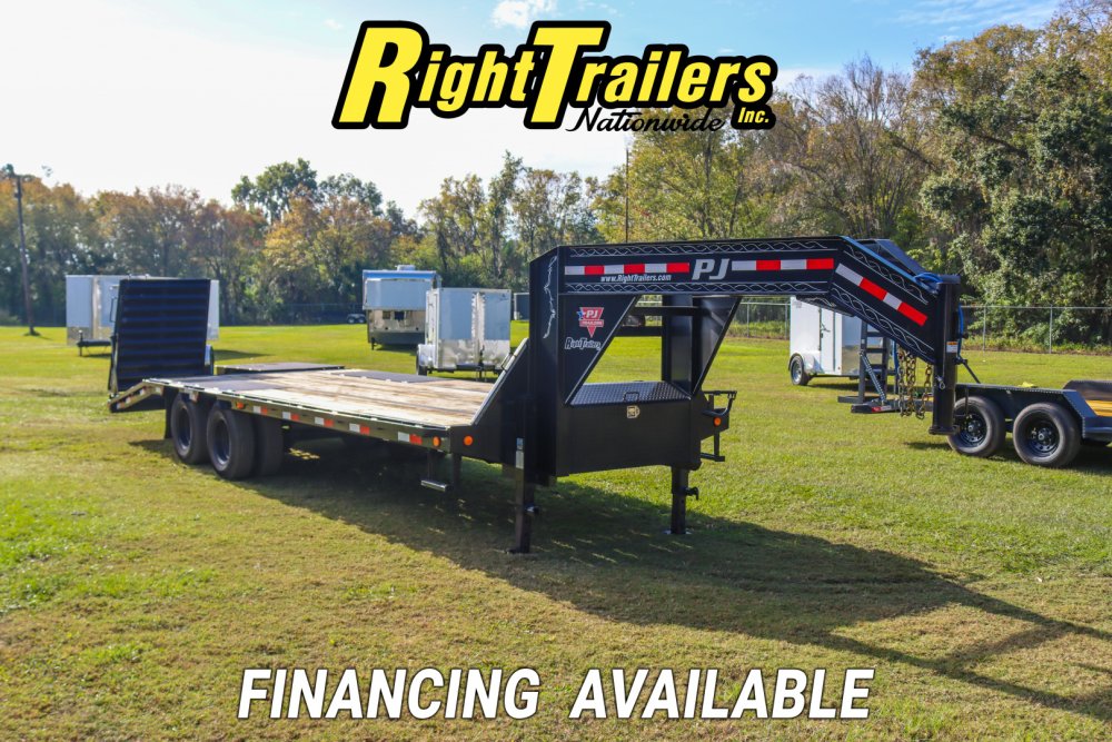 2020 8.5x25 PJ Gooseneck Equipment Trailer LD252