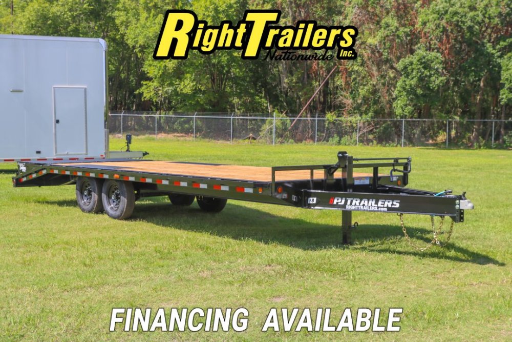 2027 8.5x24 PJ Deckover Equipment Trailer