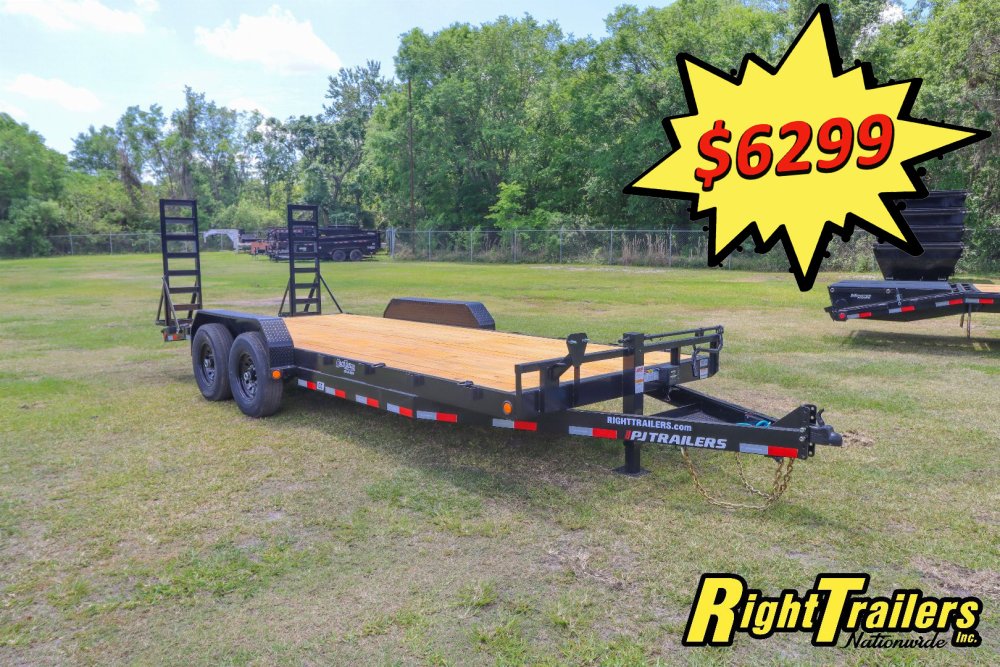 2025 7X20 PJ Trailers Equipment Trailer
