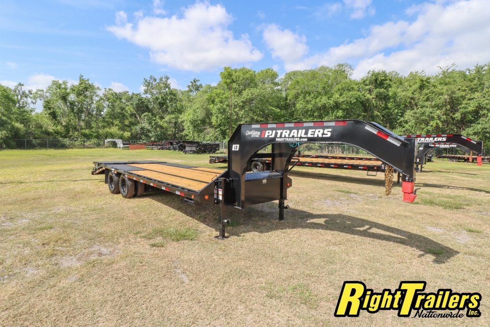 2025 8.5X25 PJ Gooseneck Equipment Trailer