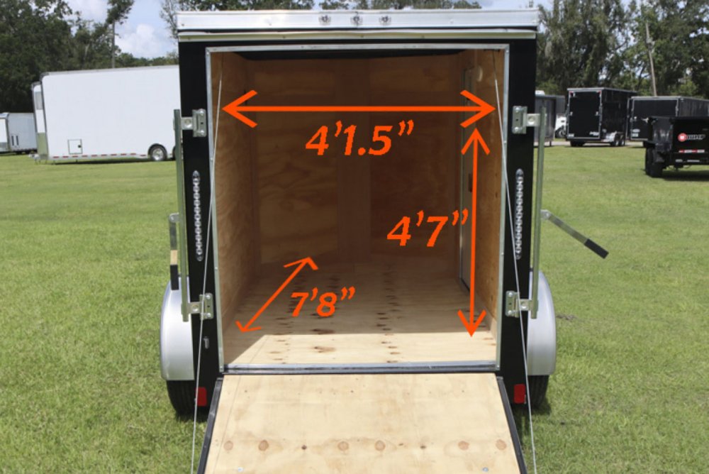 2025 NationCraft Trailers 5x8 Cargo Trailer