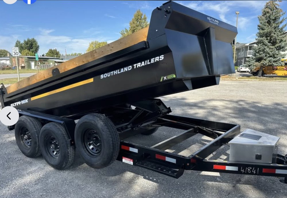 2026 Southland HD 7'x14' Dump 17,500 Trailer