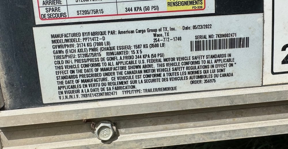 7'x14' Haulmark Enclosed
