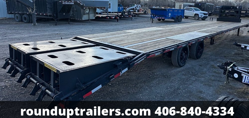 8'x35+5 Davidson Flatbed