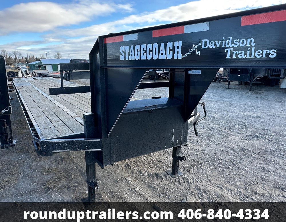 8'x35+5 Davidson Flatbed