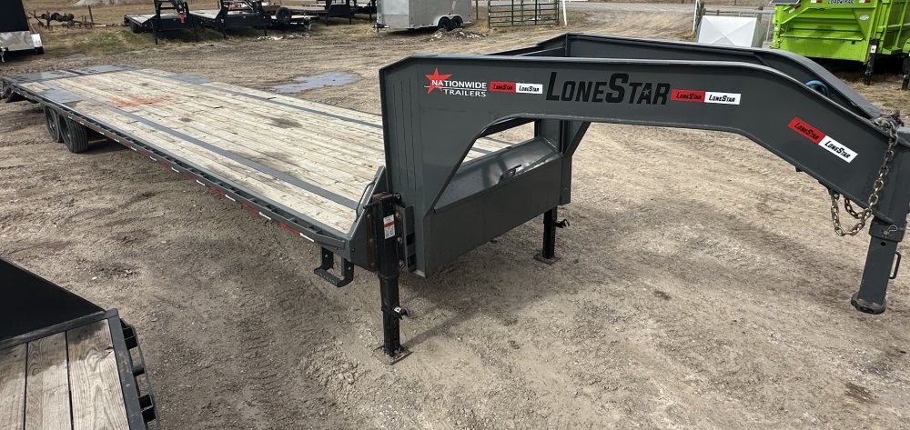 8' 6"x35+5 Lone Star Flatbed