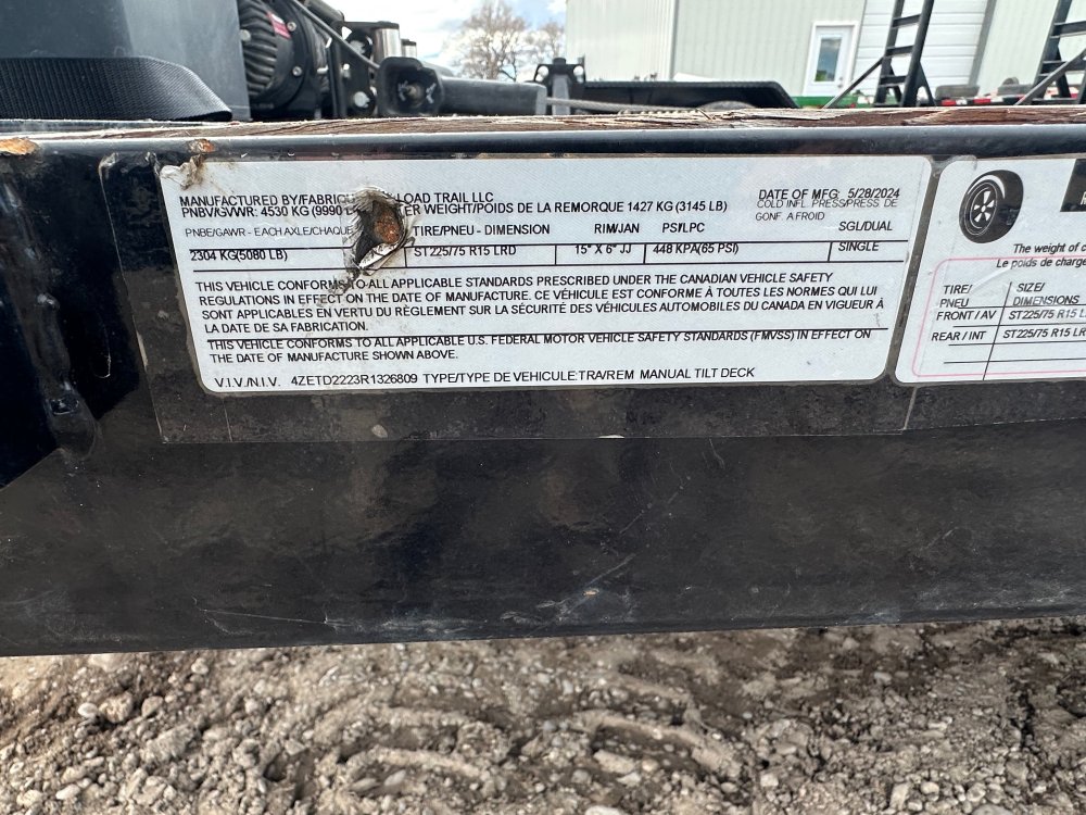 7'x22' Load Trail Tilt