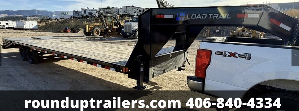8'x25+5 Load Trail Flatbed