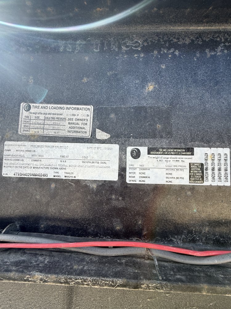 8' 6"x40' TrailMAXX Tilt