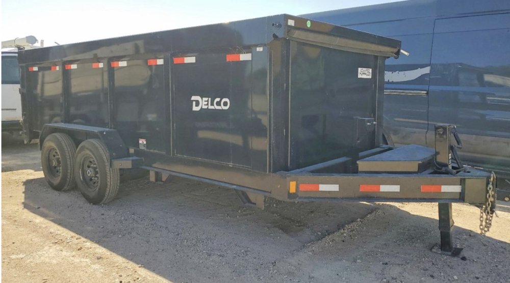 7'x16' Delco Dump