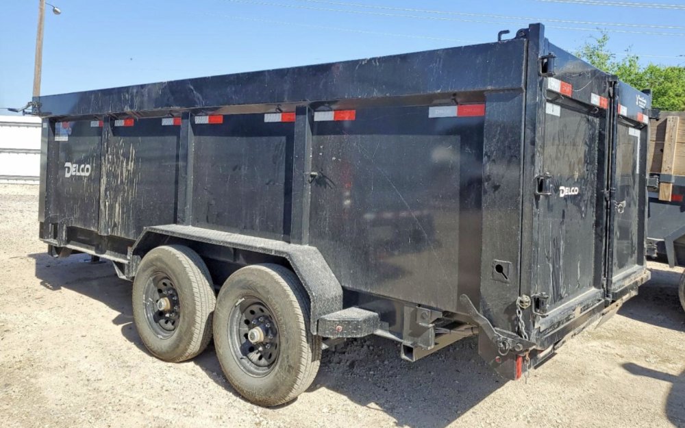 7'x16' Delco Dump