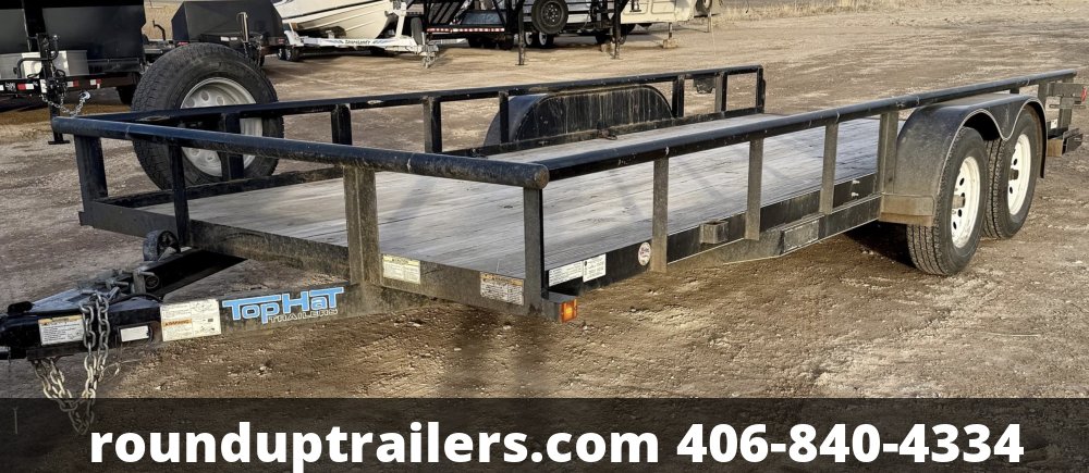 7'x18' Top Hat Utility