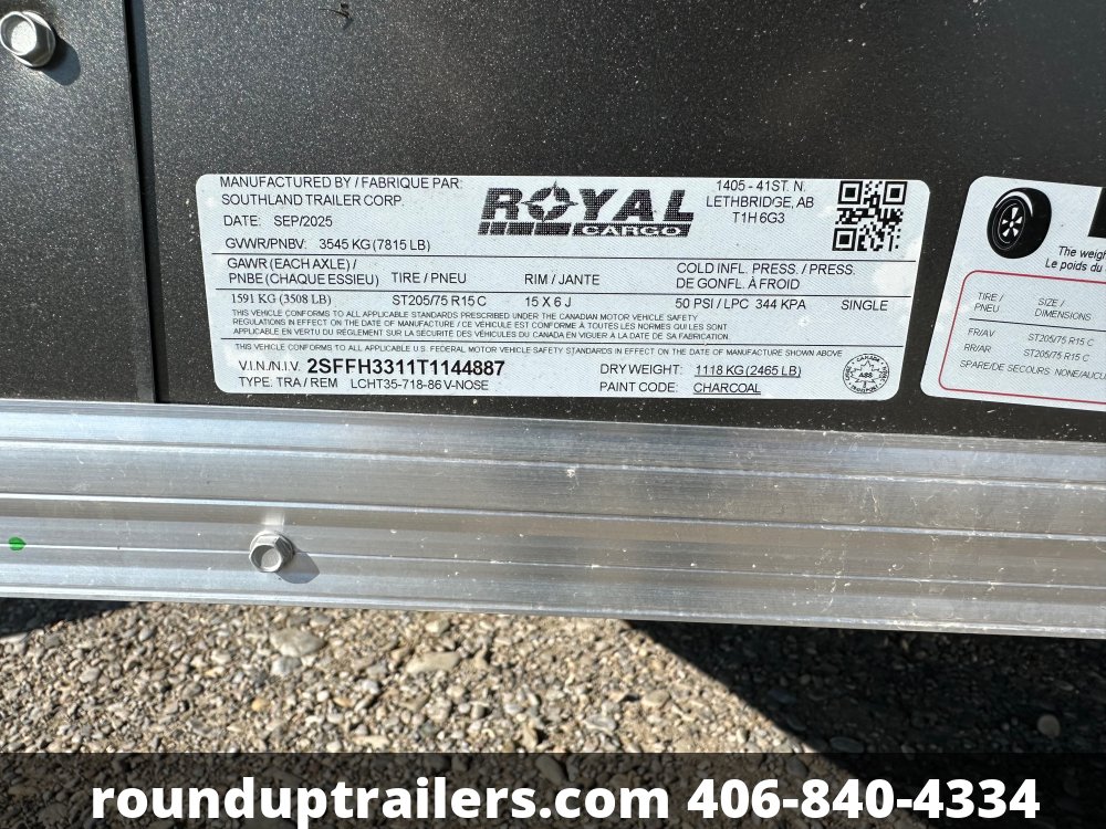 7'x16' Royal Cargo Enclosed