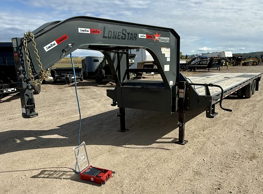 2024 Lone Star 8' 6"x32' Equipment 25,000 Trailer
