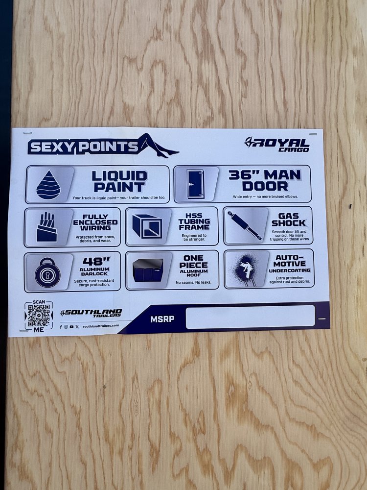 7'x16' Southland Royal Cargo Enclosed