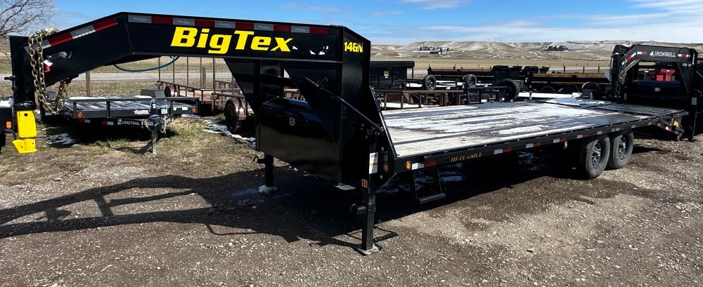 8' 6"x20+5 Big Tex Flatbed