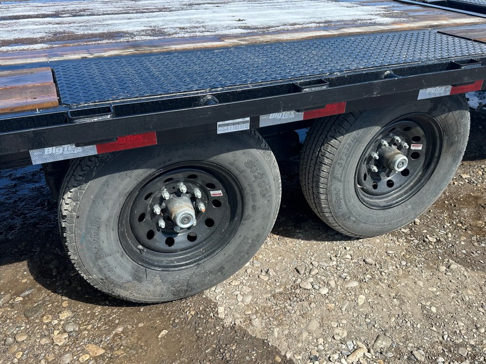 8' 6"x20+5 Big Tex Flatbed