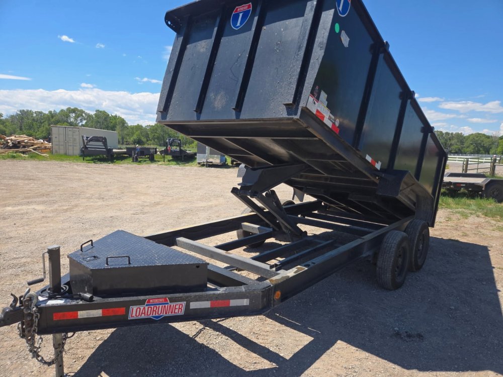2026 Interstate 7'x16' Dump 14,000 Trailer