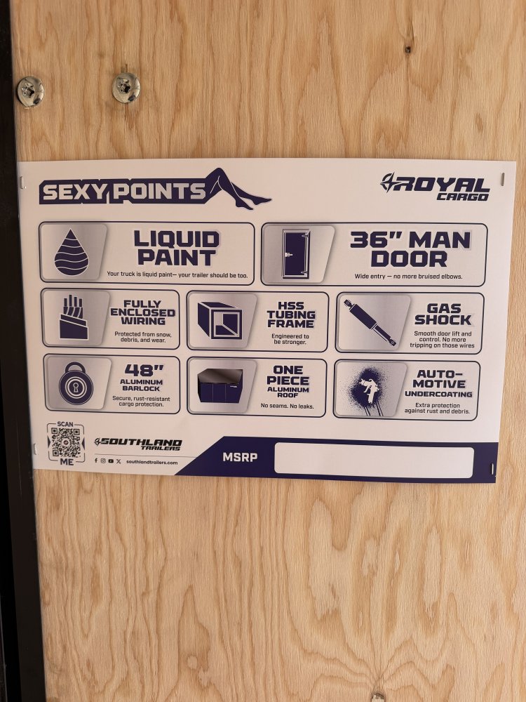 7'x16' Southland Royal Cargo Enclosed
