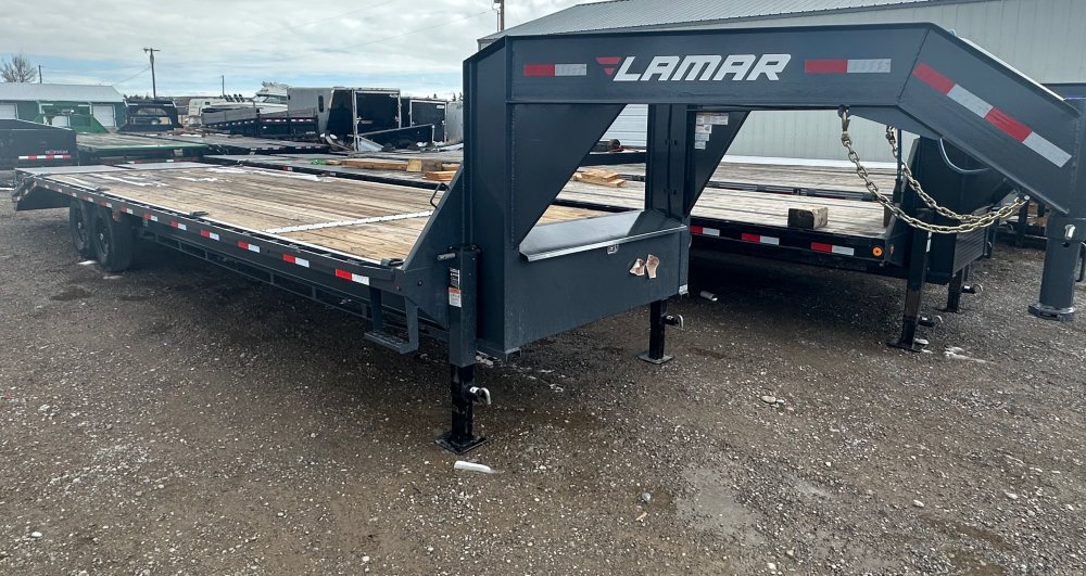 8' 6"x25+5 Lamar Flatbed