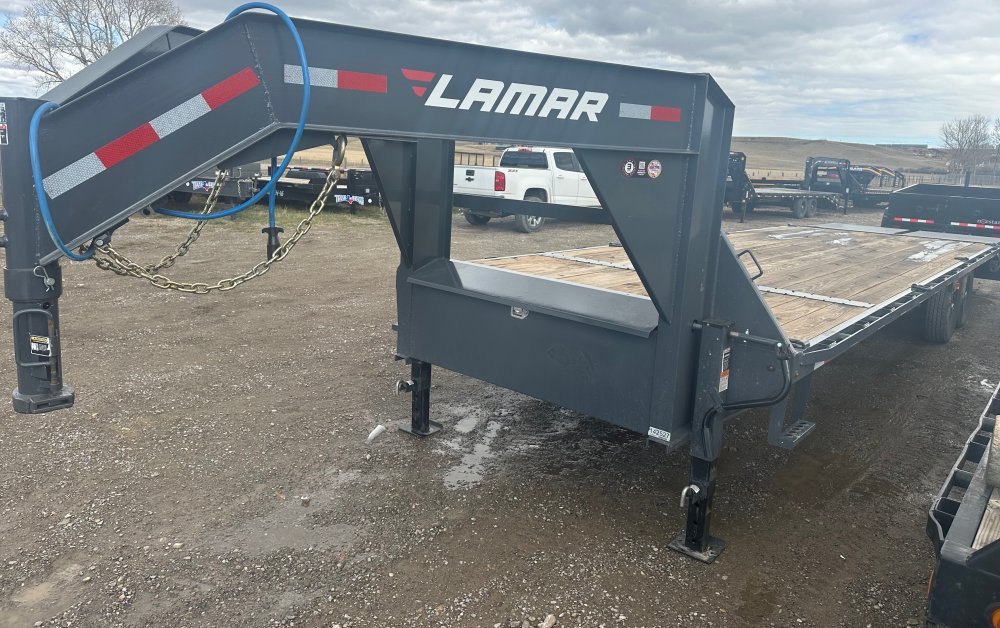 8' 6"x25+5 Lamar Flatbed