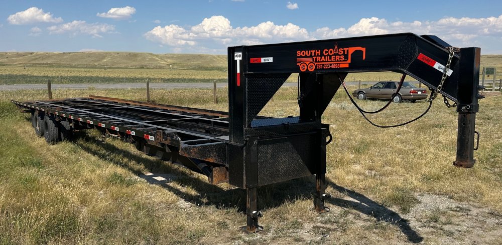 2025 South Coast 8'x40' Flatbed/Tilt 20,000 Trailer